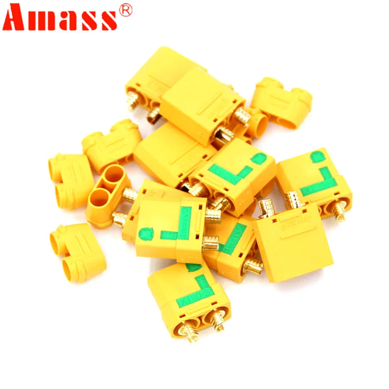 Fpv Drone Receiver - 1/2 pasang Amass XT90S XT90-S Pria