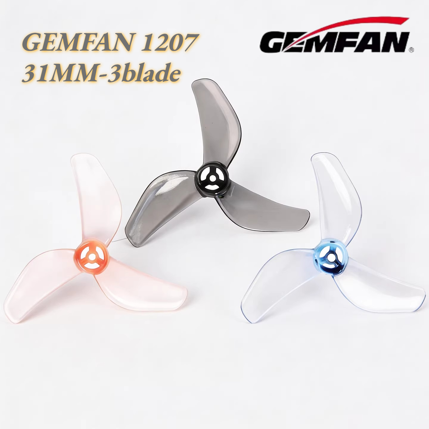 16 Pasang Gemfan 1207 31mm 3-B - Fpv Drone Propeller ulasan dan harga